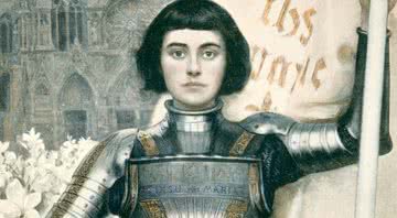 Joana D'Arc liderando seu exército - Getty Images