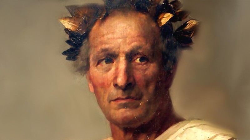 Pintura de Júlio César - Clara Grosch/Wikimedia Commons