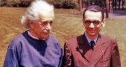 Albert Einstein e Kurt Gödel - Reprodução
