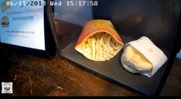 Último hambúrguer vendido no McDonald’s da Islândia permanece intacto após uma década - Reprodução