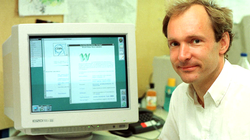 Tim Berners-Lee - Reprodução