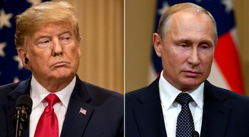 Donald Trump e Vladimir Putin - Reprodução