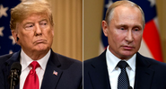 Donald Trump e Vladimir Putin - Reprodução
