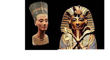 A tumba de Tutancâmon (à dir.) pode ser uma extensão da de Nefertite (à esq.) - divulgação