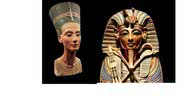 A tumba de Tutancâmon (à dir.) pode ser uma extensão da de Nefertite (à esq.) - divulgação