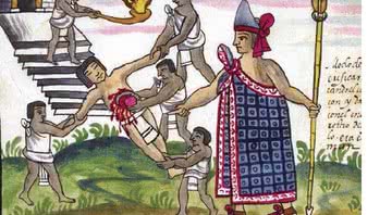Entre as vítimas de sacrifício asteca, mulheres e crianças - divulg