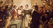 Congressistas assinam a independência em 9 de julho de 1816 - divulg.