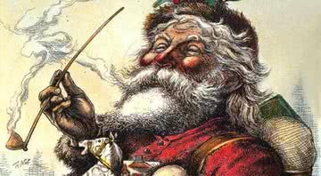 O Papai Noel moderno nasceu no século 19 - Thomas Nast