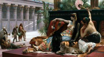A rainha em sua indiferença, em quadro do século 19 - Alexandre Cabanel