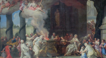 A deusa Vesta e suas discípulas - Wikimedia commons images