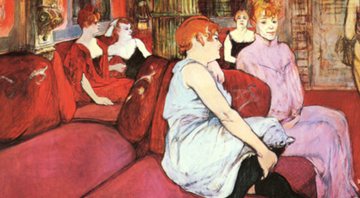 Representação de prostitutas por Henri de Toulouse-Lautrec (1894) - Wikimedia Commons