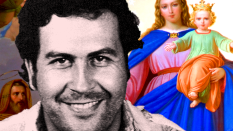 Pablo Escobar acreditava na intercessão em favor de seus negócios - Redação AH