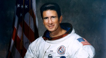 O astronauta americano James Irwin - Wikimedia Commons