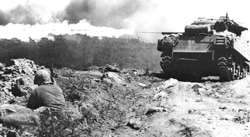 O M-4 foi resultado da pressa dos americanos de colocar em ação um tanque médio que pudesse chegar aos campos de batalha - Wikimedia Commons