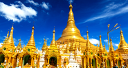 A torre budista Pagode Shwedagon - Shutterstock