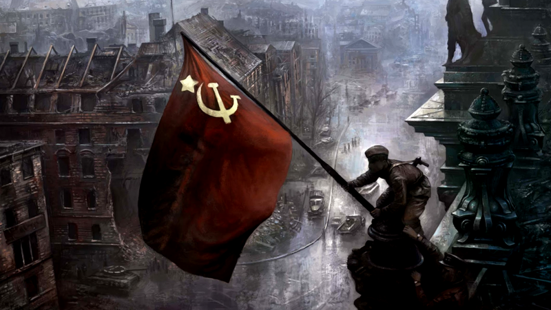 Em 2 de maio de 1945, os soviéticos comemoraram a tomada de Berlim - Reprodução