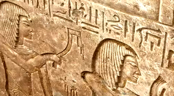 Baixo-relevo na tumba do general Iwrhya - Ministério das Antiguidades do Egito