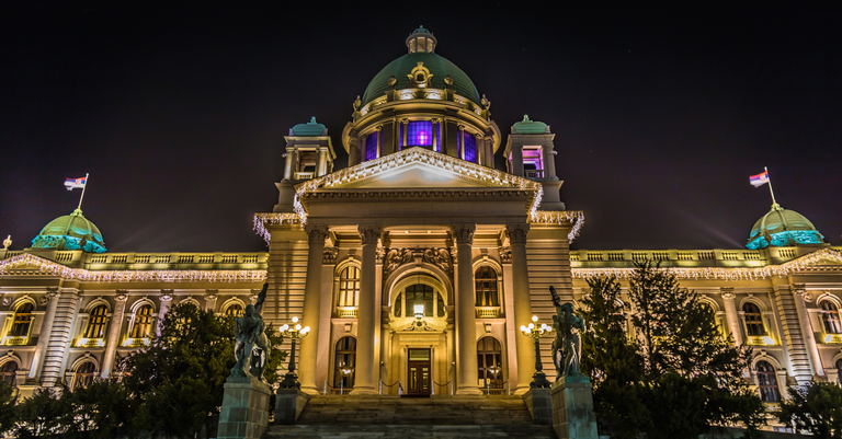 Parlamento da Sérvia, em Belgrado - Shutterstock