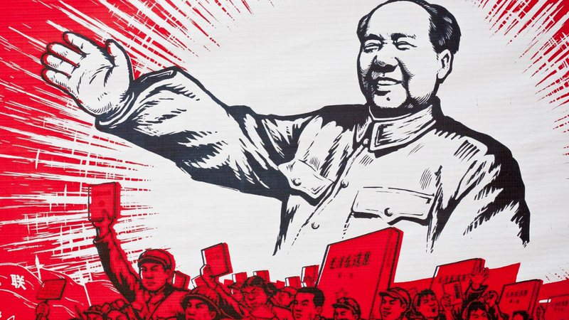 Na China, a economia de mercado convive com um partido único comunista - Reprodução