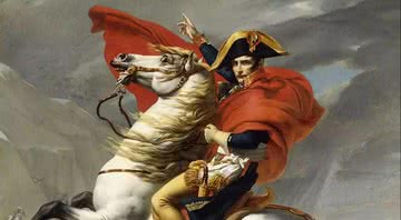Uma das mais famosas pinturas de Napoleão Bonaparte - Wikimedia Commons