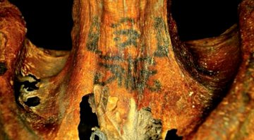 Múmia tatuada de Luxor - Divulgação/Ministério das Antiguidades do Egito