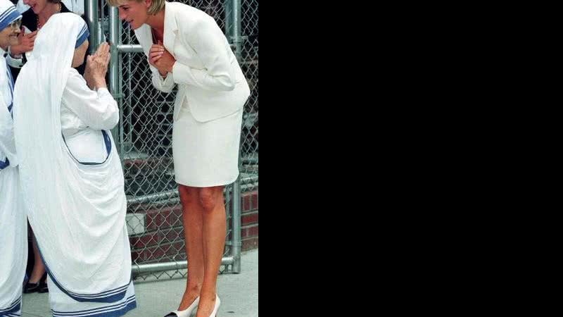 Diana e a Madre Teresa: Lições de humildade - Reuters / Corbis