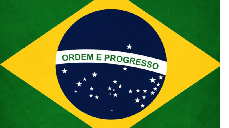 A bandeira do Brasil é o principal símbolo do país, mas não é o único - Reprodução