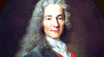 Retrato de Voltaire, um dos maiores filósofos iluministas - Domínio Público