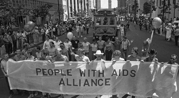 “Aliança das pessoas com aids” - Reprodução