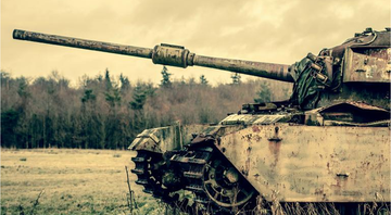 Foto de um tanque de guerra - Getty Images