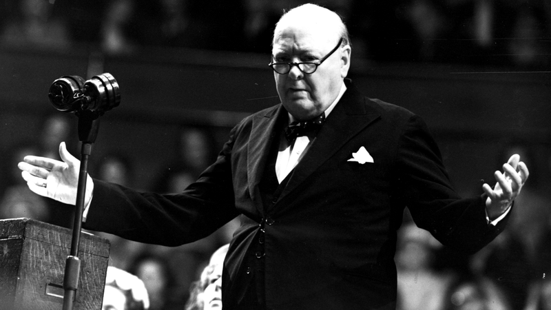 Winston Churchill, o primeiro ministro britânico - Getty Images