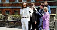 Os Beatles na Abbey Road e a preparação para a foto famosa - Reprodução