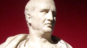 O pensador romano Marco Túlio Cícero - Reprodução