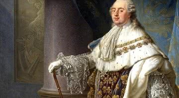 Luis XVI da França, pintado por Antoine Callet - Domínio Público