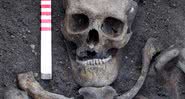 O esqueleto maltratado de um boxeador que viveu no século 19 - Wessex Archaeology