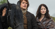 Depois de descobrir o paradeiro de Jamie, Claire volta ao século 18 para encontrá-lo - Reprodução