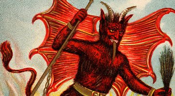 Krampus, o demônio com chifres e cascos - Getty Images