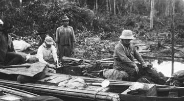 Roosevelt era durão, mas não foi páreo para meses na Amazônia. A expedição foi de 9 de dezembro de 1913 a 27 de abril de 1914 - Library of Congress