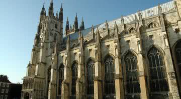 Catedral de Canterbury, localizada em Kent, Inglaterra - Reprodução
