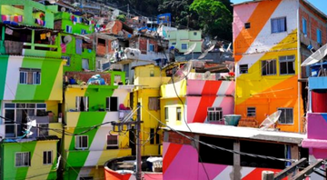 Favela na cidade do Rio de Janeiro - Reprodução