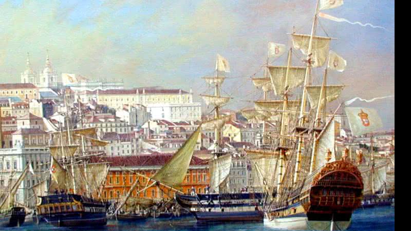 Navios da Coroa em Salvador em 1808 - Wikimedia Commons