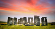 Monumento megalítico de Stonehenge, na Inglaterra - Getty Images