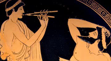 Pintura grega antiga - Reprodução