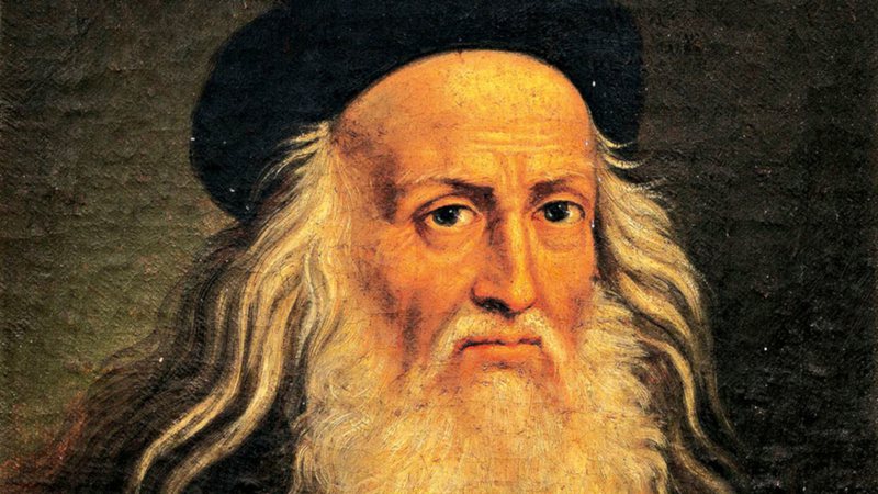 Retrato do ilustre pintor italiano Leonardo Da Vinci - Creative Commons/ Wikimedia Commons