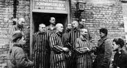Suposta imagem da libertação do campo de concentração em Auschwitz - Domínio Público