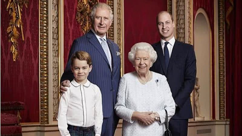 Linha de sucessão atual da família real britânica