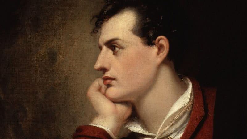 Retrato do poeta Lord Byron - Domínio Público, via Wikimedia Commons