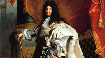 O monarca Luís XIV da França, em pintura oficial - Getty Images
