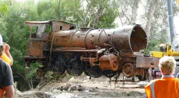 Segunda locomotiva - Lumsden Heritage Trust