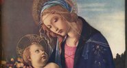 Maria e Jesus pintados por Sandro Botticelli em 1480 - Getty Images